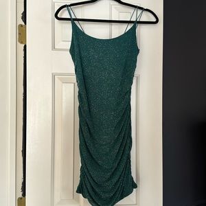 Tween party dress… Green sparkly!